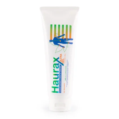 Gel CBD Haurax Ultra Gel para aliviar dolores musculares y articulares de forma natural.